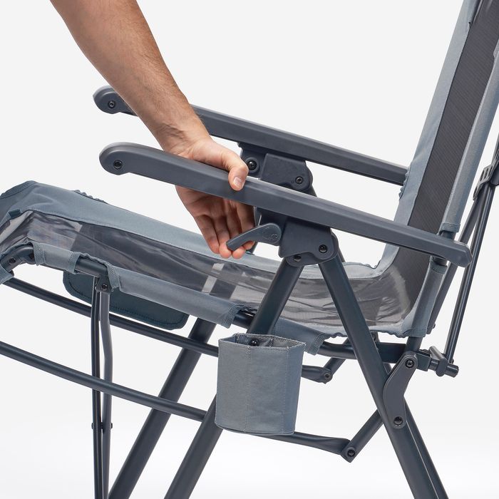 Scaun tip șezlong de camping, relaxant, - produs resigilat Decathlon