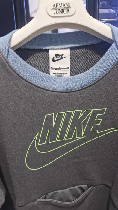 Bluza Nike copii, molton, nou fara eticheta, M, 10/12 ani,137/147 cm