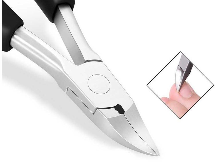 Cleste Profesional pentru Taierea Unghiilor si Cuticulelor din Inox