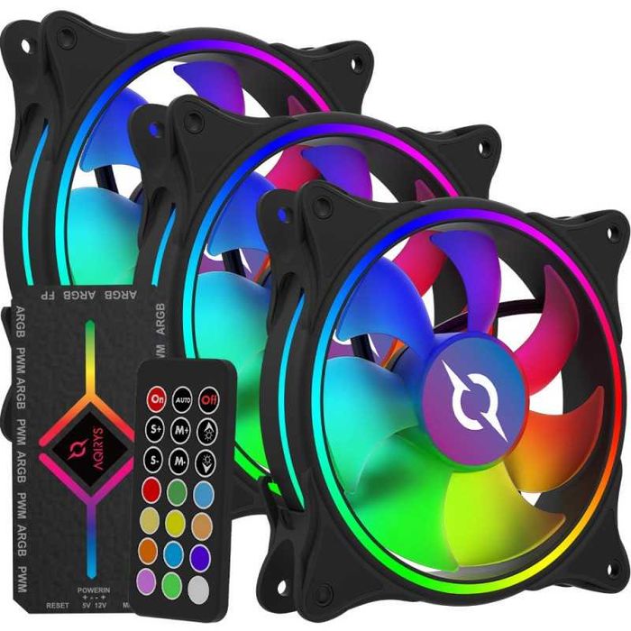 Ventilator AQIRYS Vela 120mm Three Fan Pack