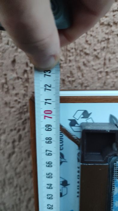 Geam termopan  dubla deschidere 71.5x60cm