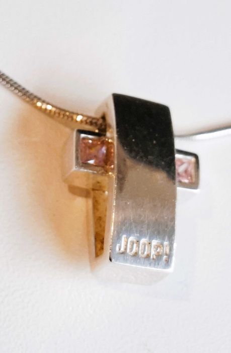 Colier original Joop argint 925 cu cruce