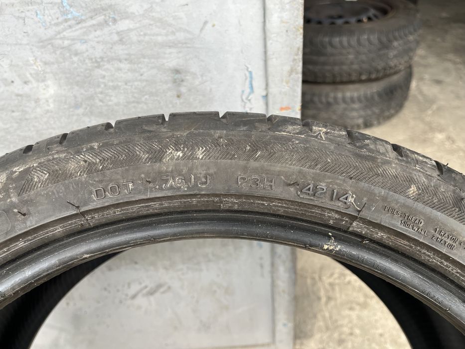 2 бр. летни гуми 245/35/18 Bridgestone RSC 5,5 mm DOT 4214