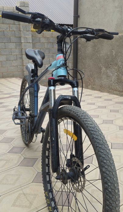 Велосипед TIANS сине-голубого цвета