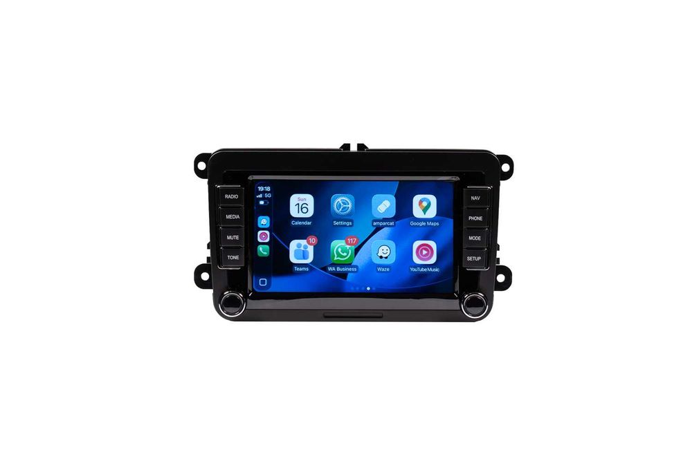 Navigatie VW , Skoda , Seat Android 14 , Apple Carplay Android Auto + Camera Marsarier