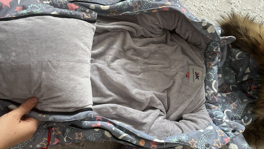 Детский зимний комбинезон