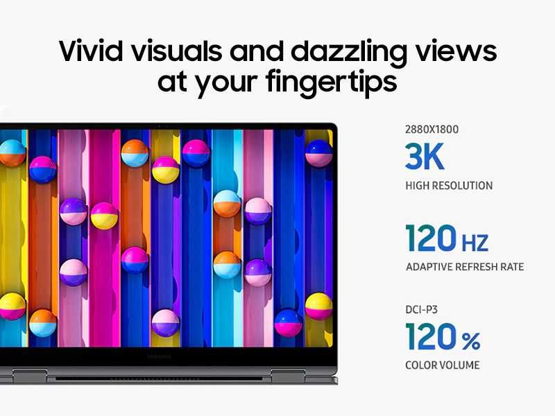 Samsung Galaxy Book5 Pro 16.0" AMOLED TS 3K U7 258V LPDR5 32GB SSD 1TB