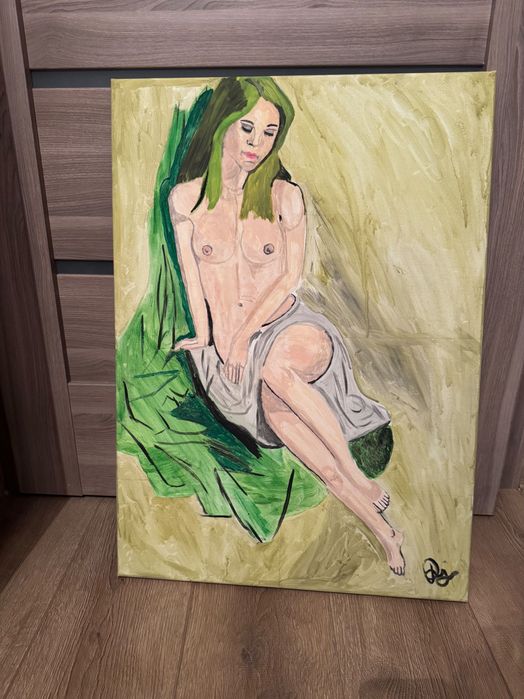 Tablou pictat manual