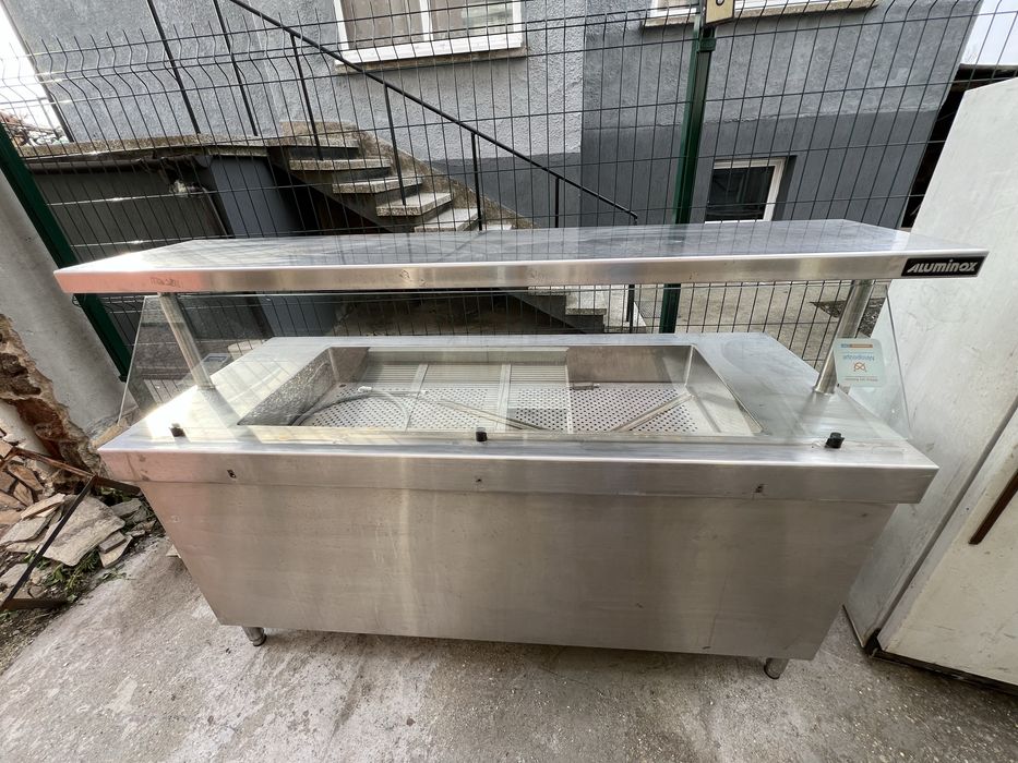 Продавам топла витрина - бен мари