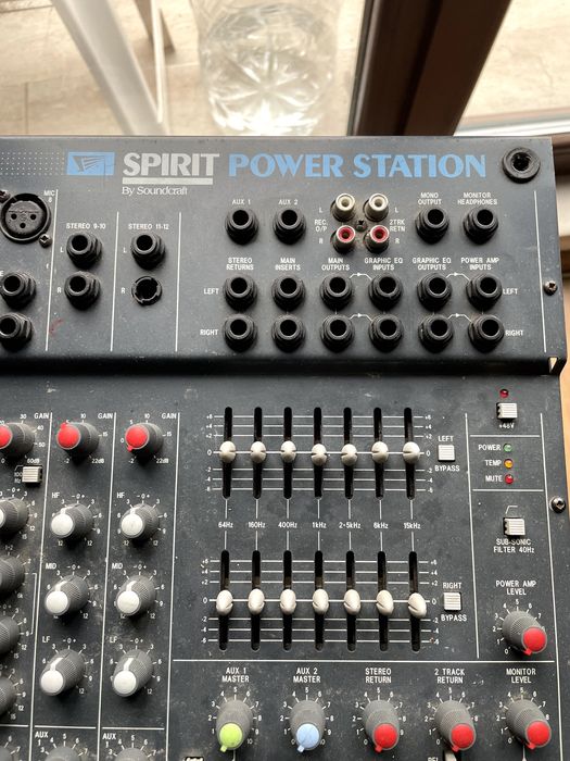 Soundcraft Spirit Power Mixer
