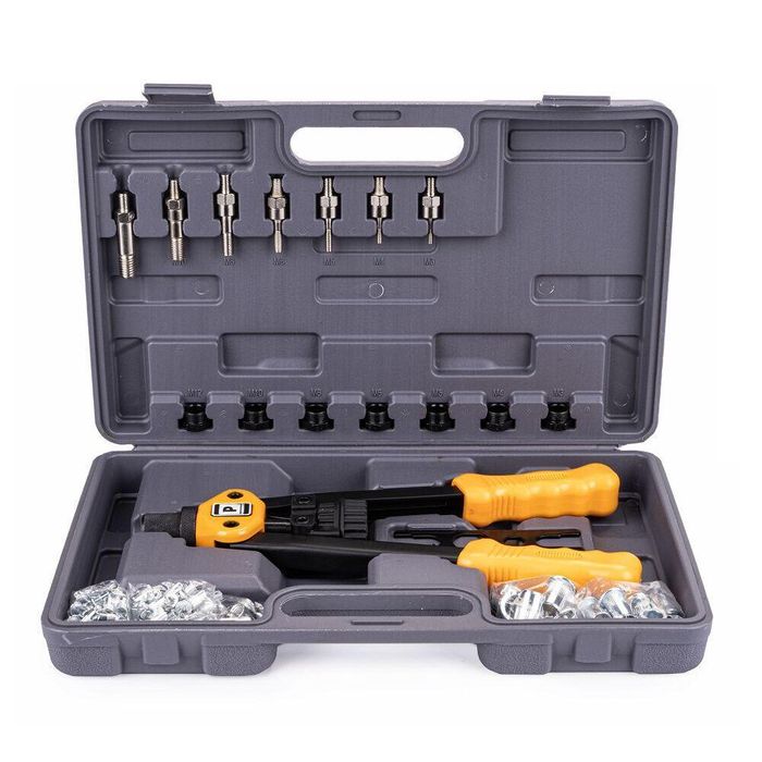 Pistol, cleste profesional pentru piulite nituibile, M3 - M12, 110