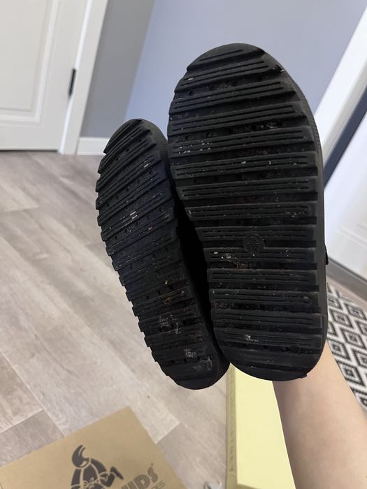 Ботинки детские замшевые