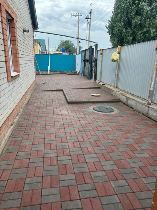 Укладка брусчатки