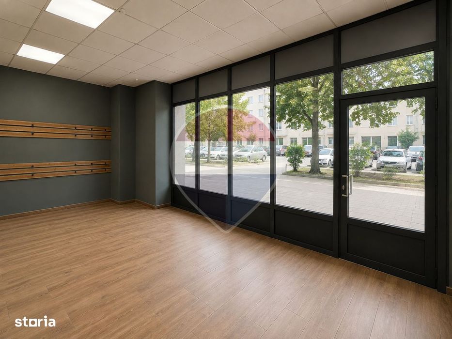 Spațiu comercial de 137mp de închiriat în zona Faleza Nor / vad intens