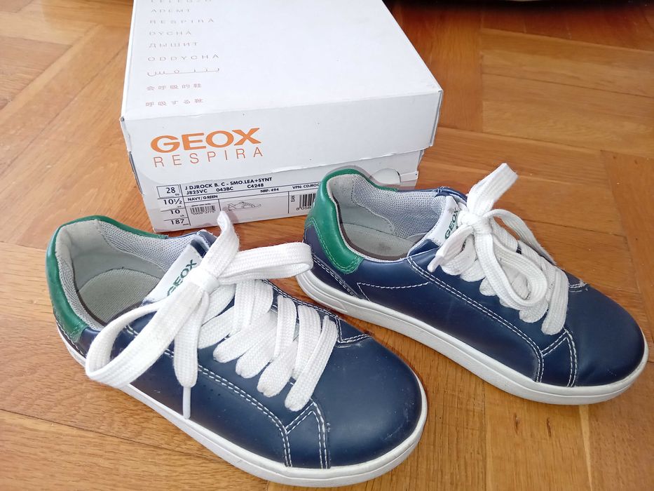 Обувки Geox естествена кожа