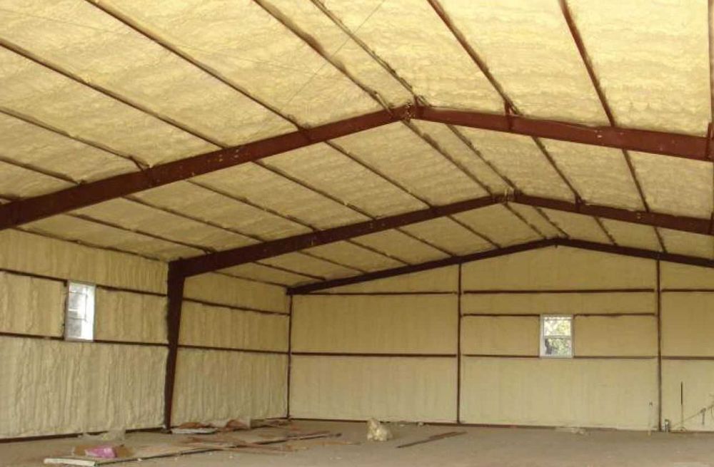 Penka sepish xizmati | Пена утеплитель ППУ | Утепление крыши ангаров