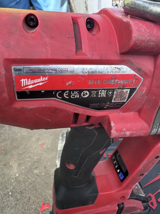 Milwaukee m18 cuplu mare perfect functionala