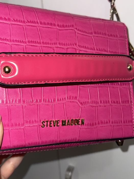 Розова дамска чанта Steve Madden