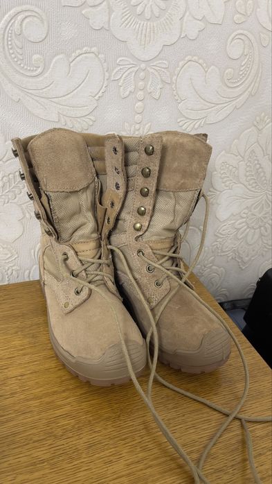 Берцы летние бежевые