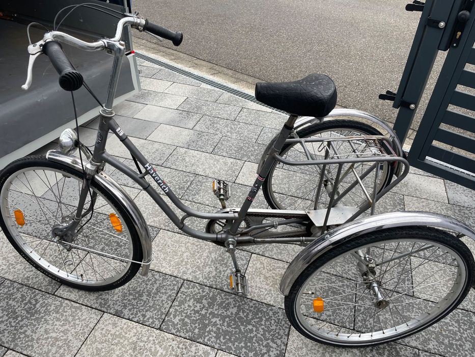Bicicletă cu 3 roți și 3 viteze