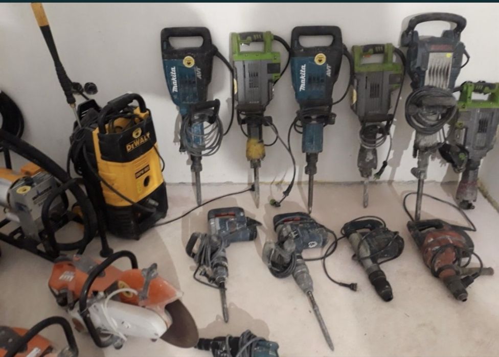 Inchirieri scule, Picamar, Generator, Placa, Drujba beton, Motoburghiu