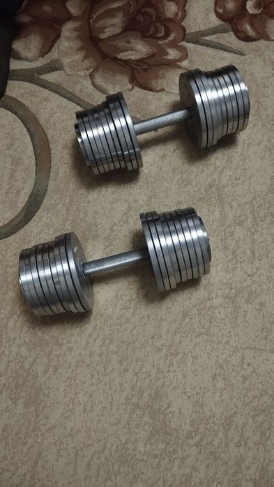 Гантели наборные.