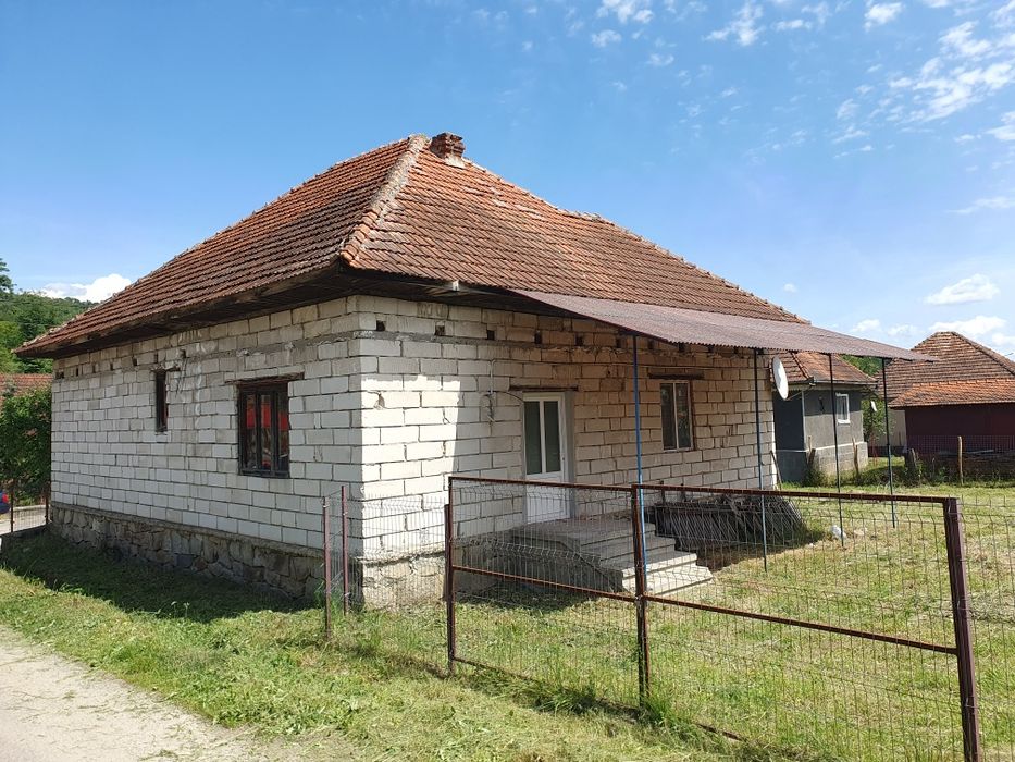 Vând casă cu grădină