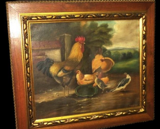 Pictura in ulei pe panza o lucrare semnata de o foarte bună calitate î