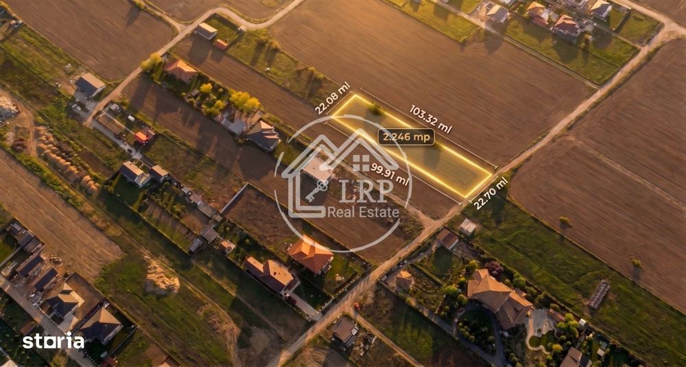Oportunitate de Investitie si Dezvoltare Rezidentiala: Teren 2.246mp,
