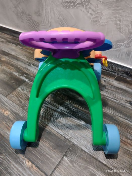 Проходилка за бутане Fisher Price Smart Stages Музикално кученце, на б