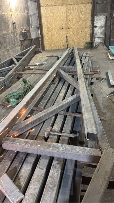 Элементы кровли фермы