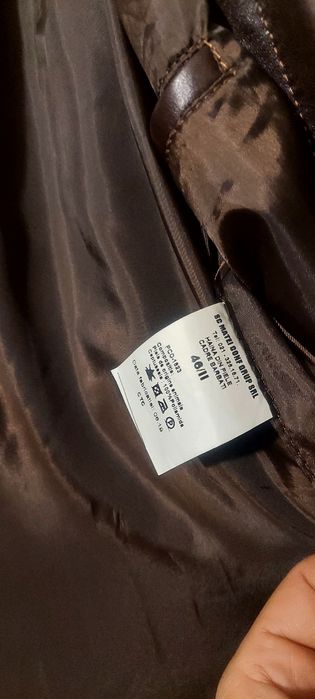 Manta piele armata palton ofiter RAR NOU