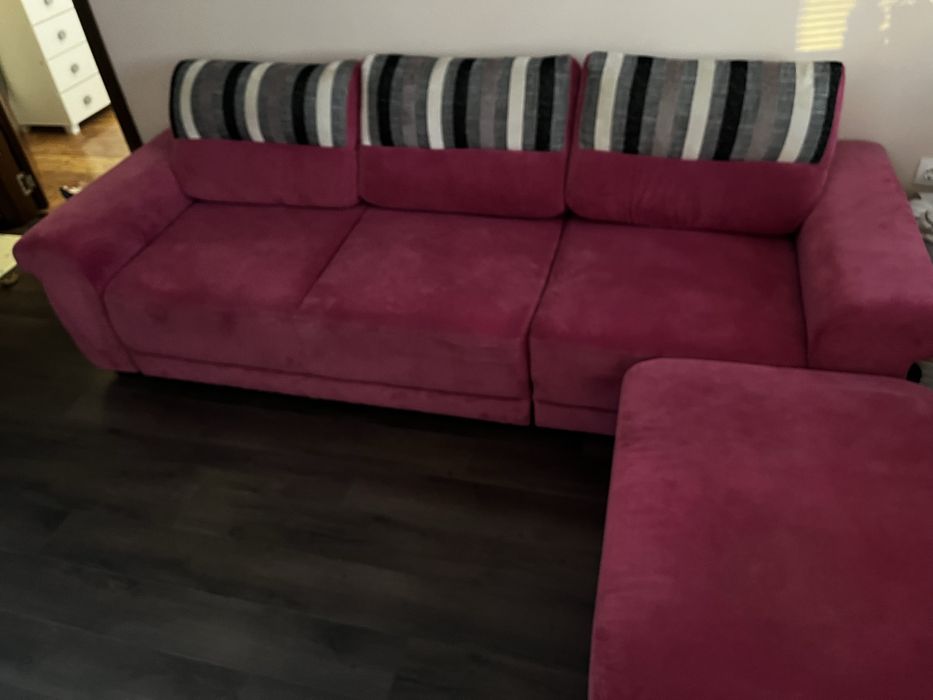 Диван розов 260/180