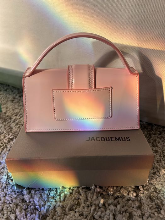 Geanta Jaquemus Le mabbino powder pink pe stoc