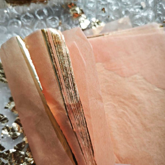 Листи златисто и сребристо фолио за декорации и арт проекти