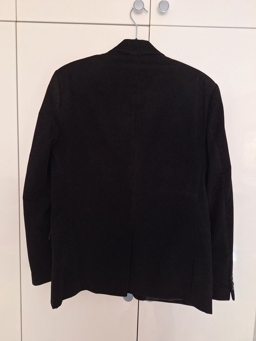 Sacou negru din catifea