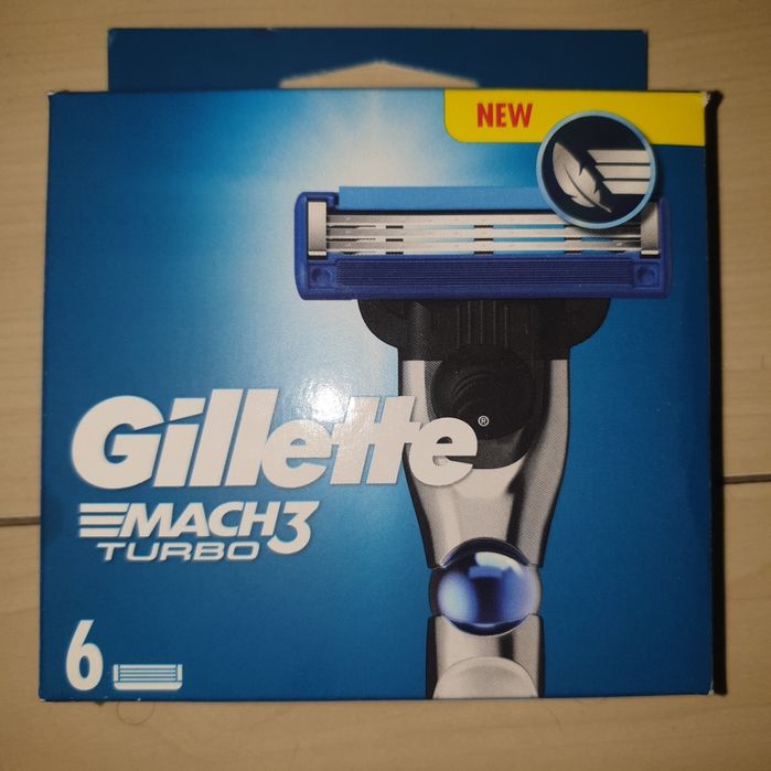 Set 6 rezerve Gillette Mach3 Turbo sigilat