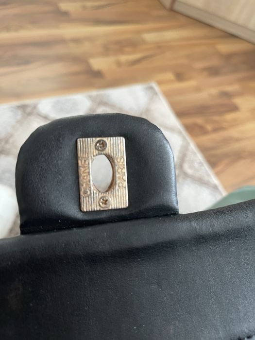 Geanta Channnel Doubble Flap in Black