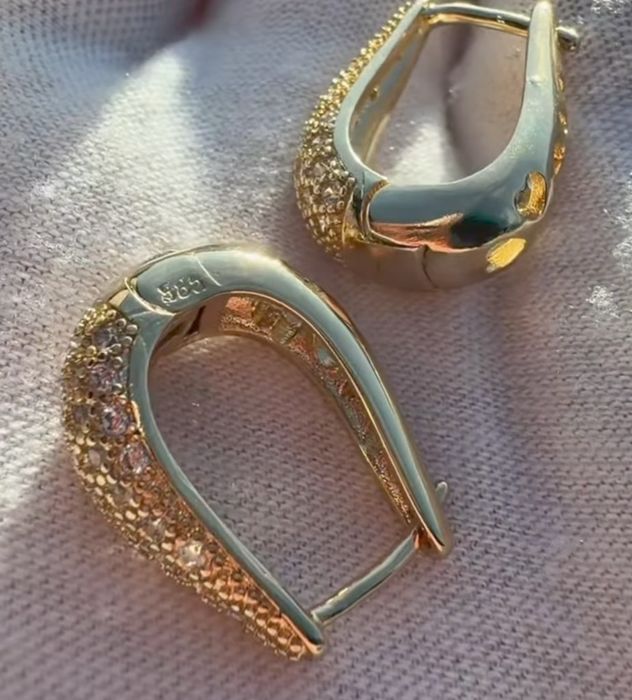 Златни обеци 3,4