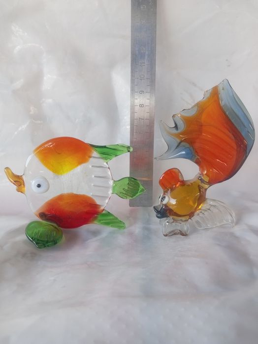 Советские фигурки из стекла