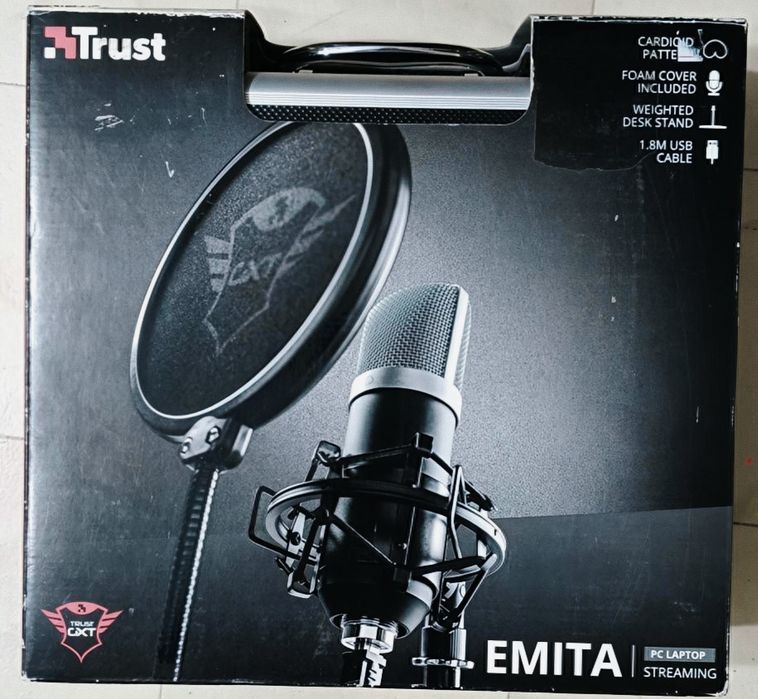 Продам USB-микрофон Trust GXT 252 Emita streaming