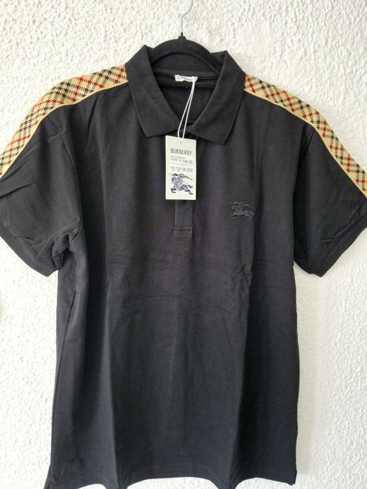 Tricou BURBERRY negru marimea 2Xl