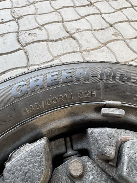 Шины с дисками, запаска 185/60/14