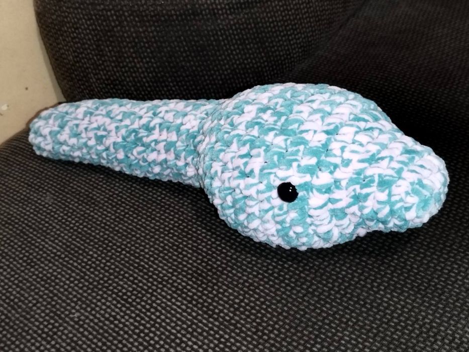 Плетени играчки с пухена прежда