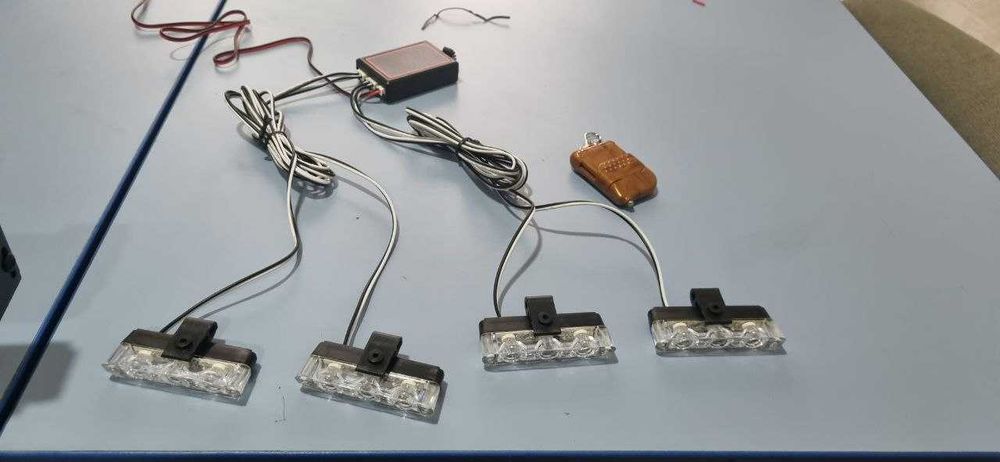 Стробоскоп компактный 12V COB, 10 режимов | Stroboskop, mayoq