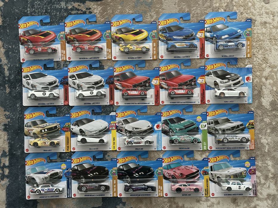 Hot Wheels - Diverse machete