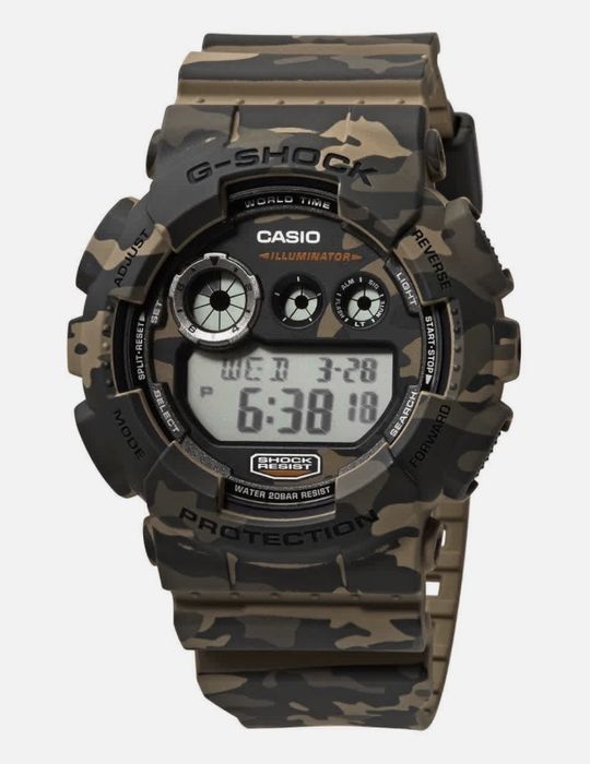 Casio G -Shock GD120CM-5CR Camouflage Military
