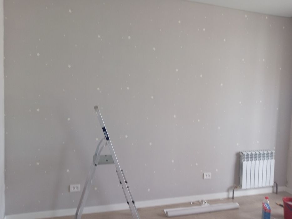 Поклейка обоев  качественно