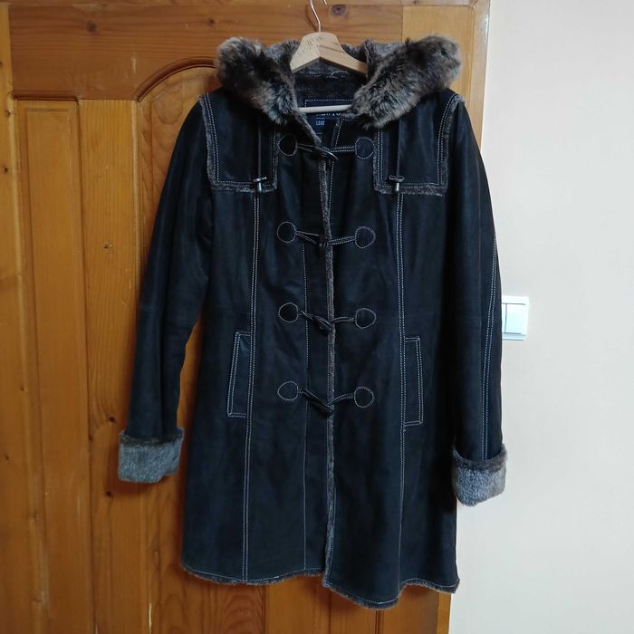 Дамски кожух от естествена кожа Newton