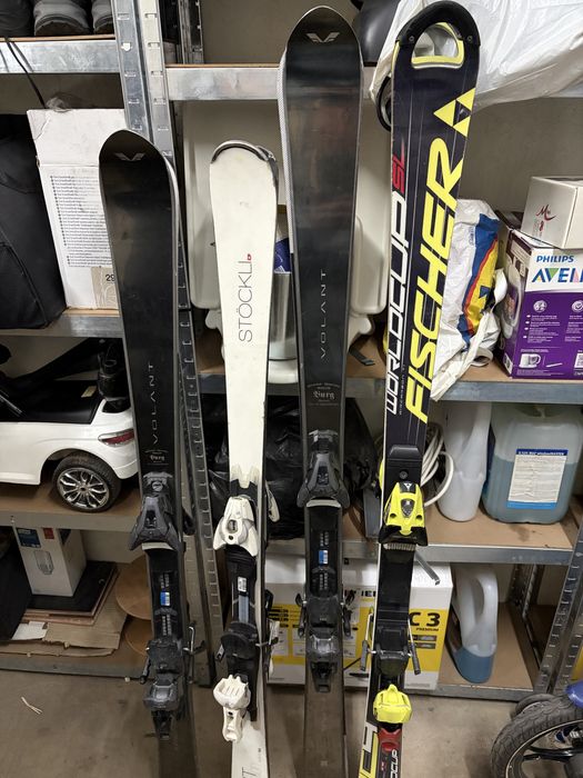 Ски 4 чифта - 2 чифта 165см и два чифта 150см